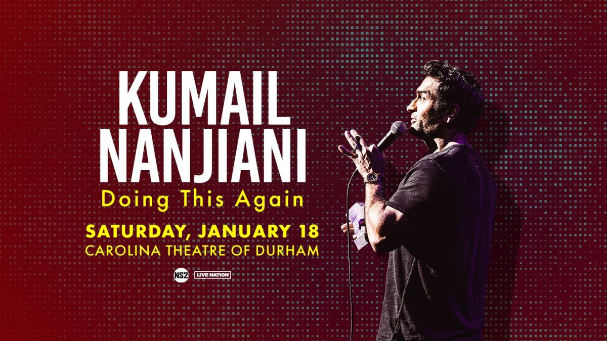 Kumail Nanjiani at Carolina Theatre - Fletcher Hall