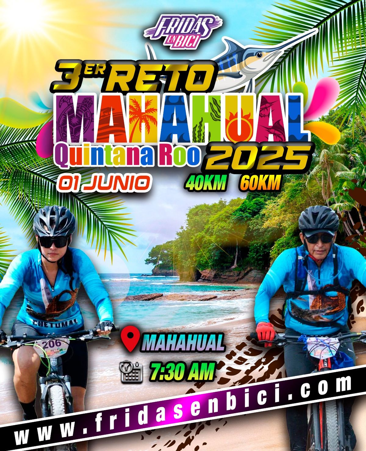 3er Reto Mahahual Quintana Roo 2025