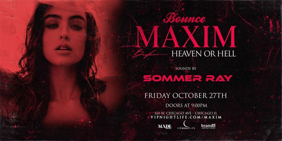 Maxim Halloween Chicago Party with Sommer Ray