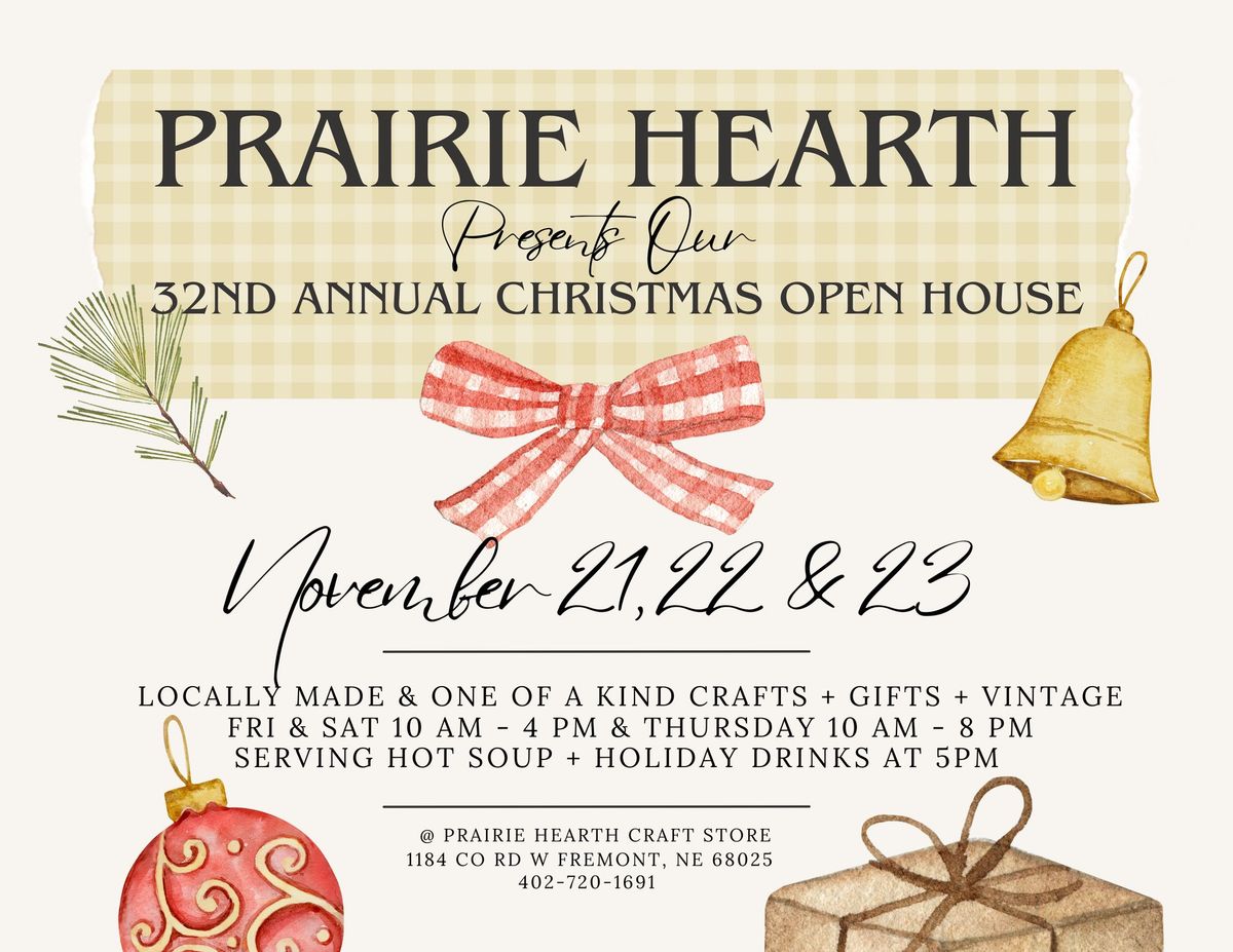 Prairie Hearth Christmas Open House