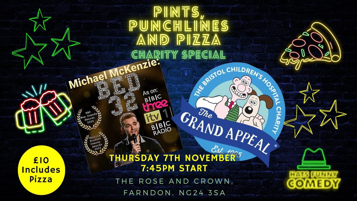 Punchlines and Pizza - Michael McKenzie