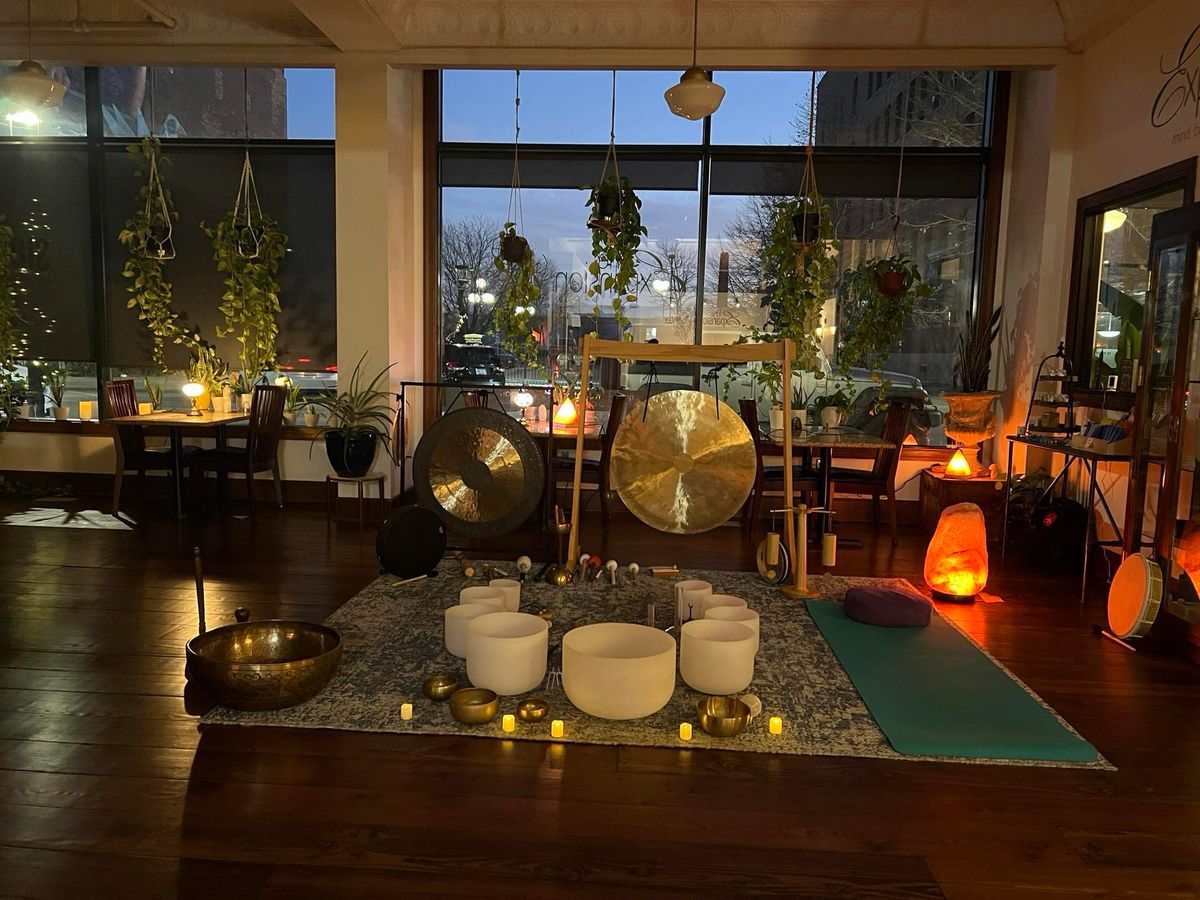 Sound Bath & Meditation:  Gratitude (3 spots left)