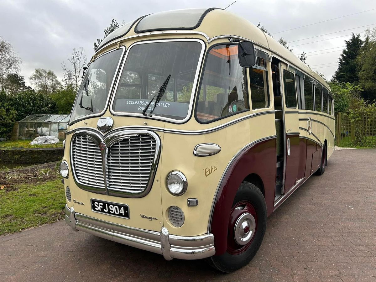 Early Christmas dinner - Steam train and Heritage bus trip 