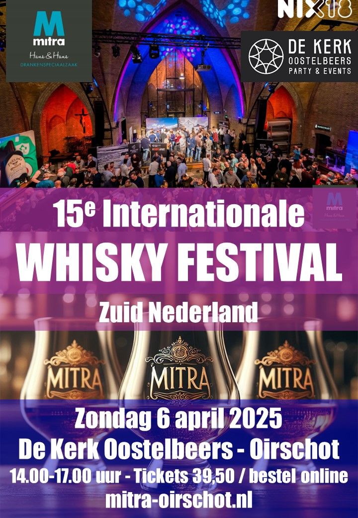 15e Whisky Festival Zuid-Nederland