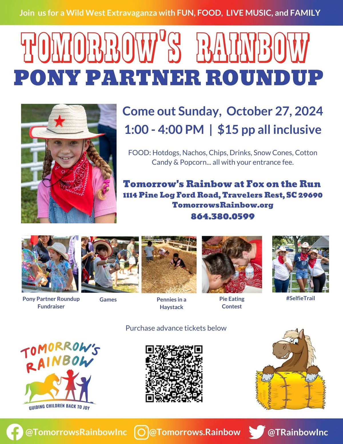 Tomorrow's Rainbow Pony Partner Roundup