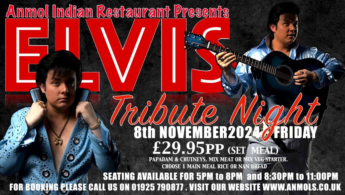 ELVIS TRIBUTE MUSIC NIGHT 