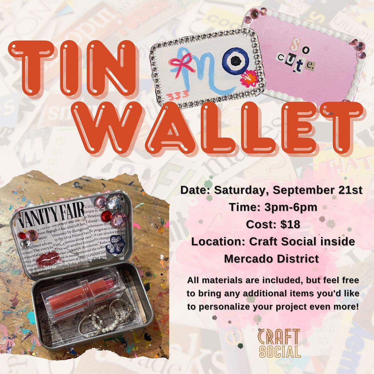 D.I.Y. Tin Wallet