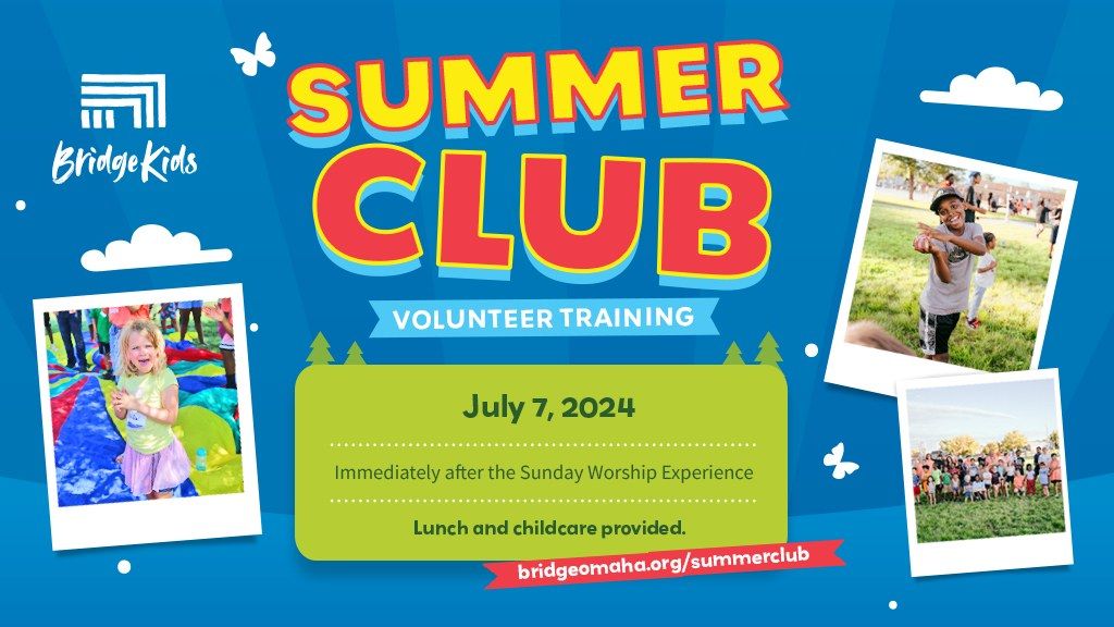 Summer Club Volunteer Training