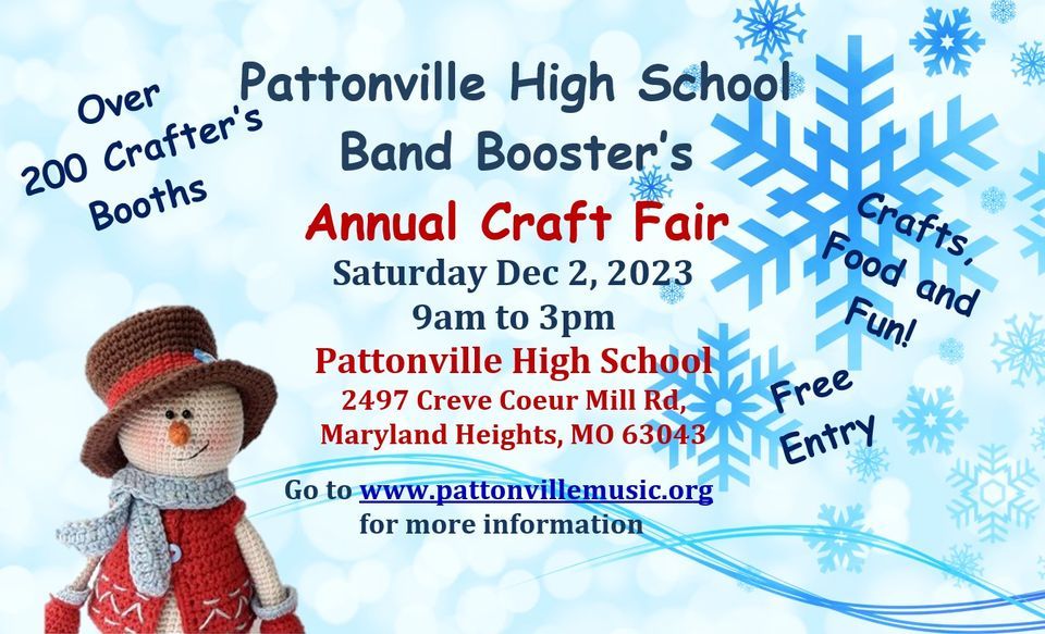 2023 Pattonville Band Boosters Annual Craft Fair, Pattonville High