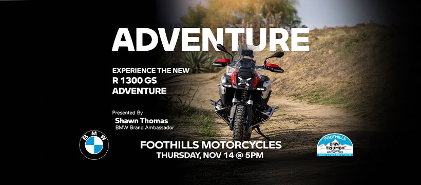 BMW R 1300 GS Adventure Sneak Peak with Shawn Thomas