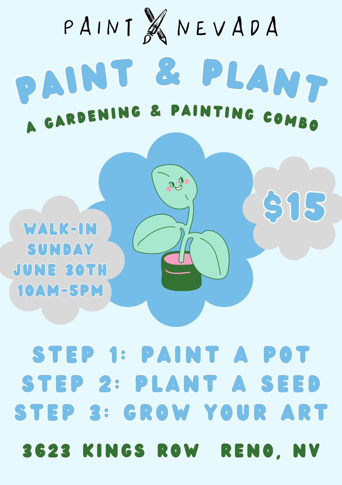 $15 Paint & Plant Event