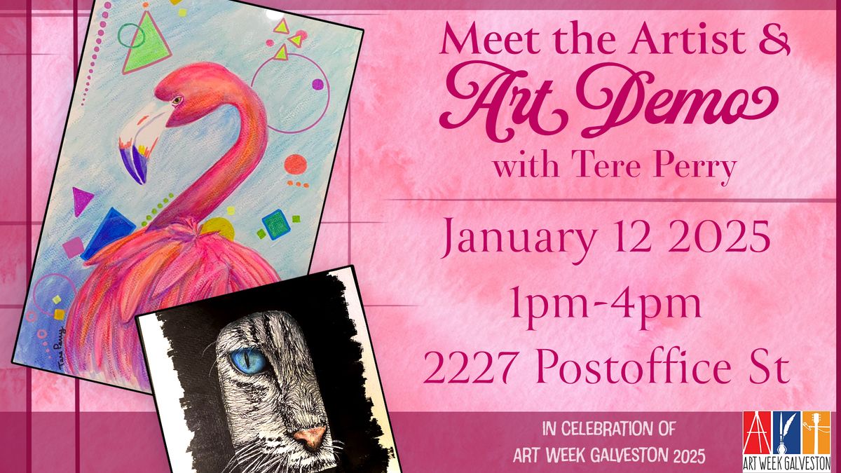 Meet the Artist & Art Demo with Tere Perry