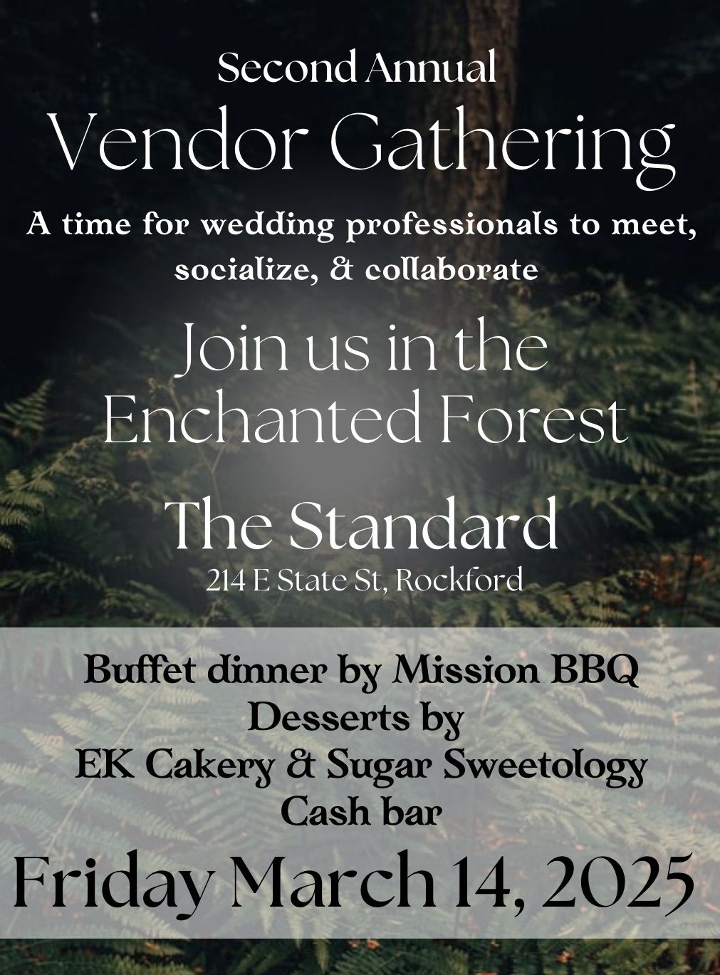 2nd ANNUAL WEDDING VENDOR GATHERING