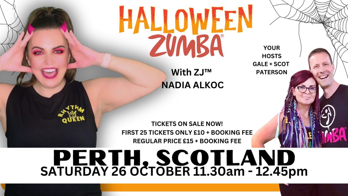 HALLOWEEN ZUMBA CLASS PERTH WITH ZJ NADIA