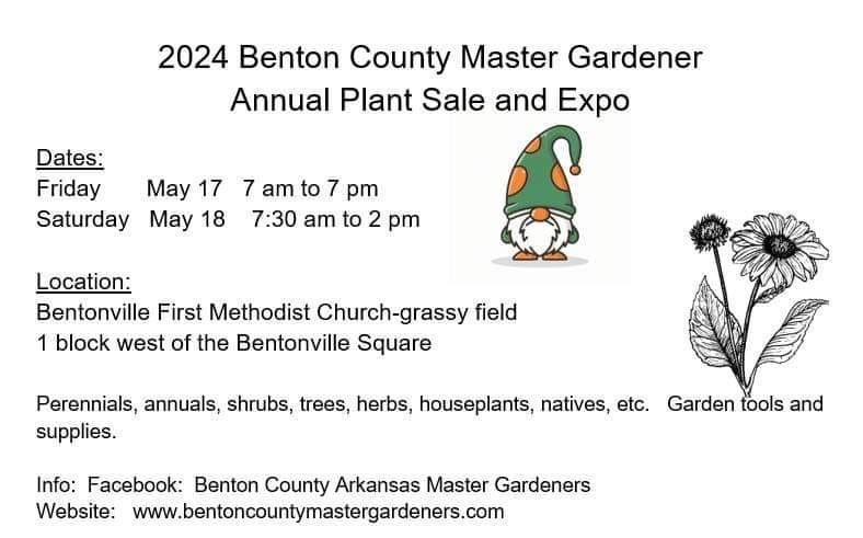2024 Benton County Master Gardener Annual Plant Sale and Expo