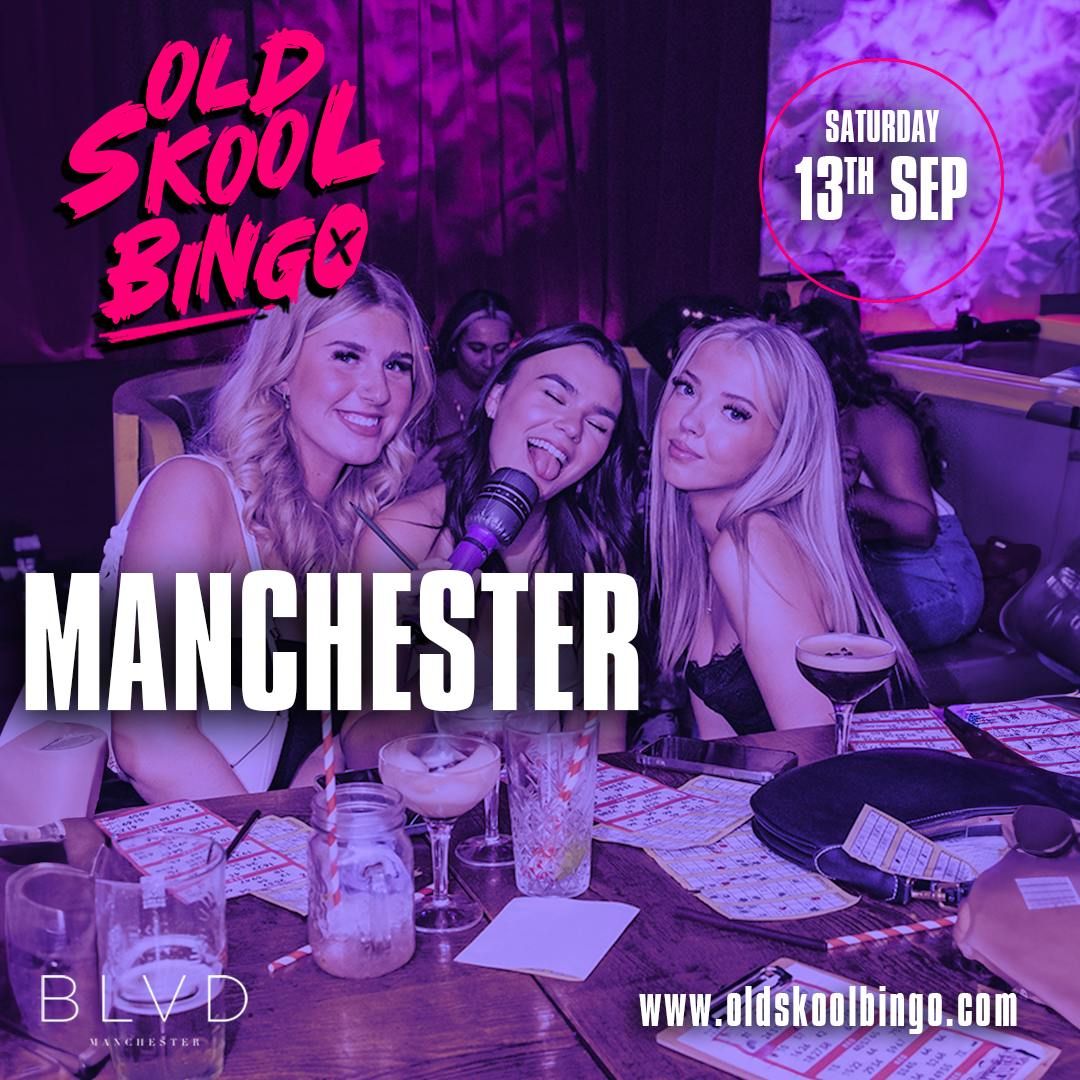 Old Skool Bingo Sat 13th Sep Manchester