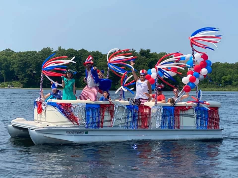 Balsam Lake Freedom Fest Boat Parade