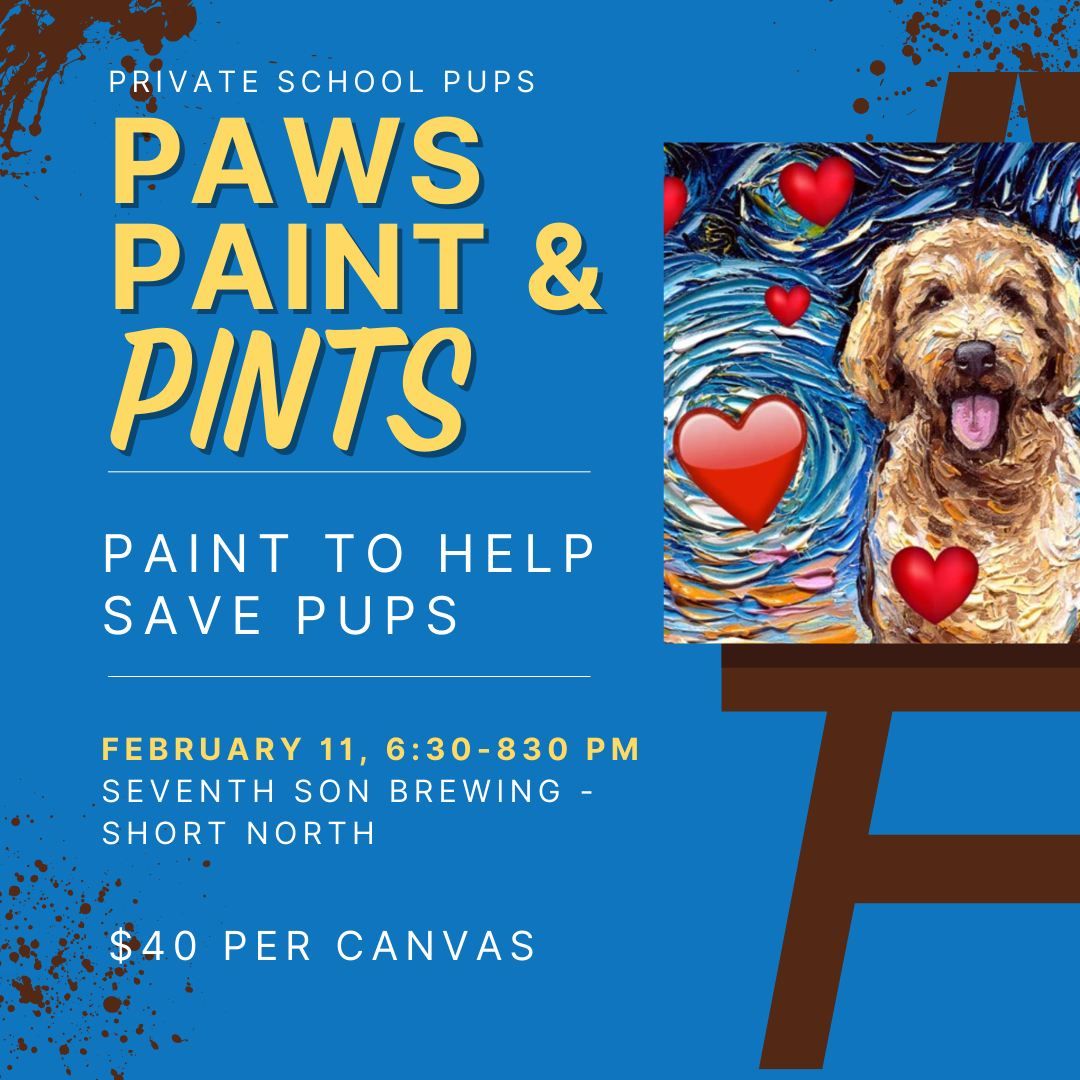 Paws, Paint, and Pints