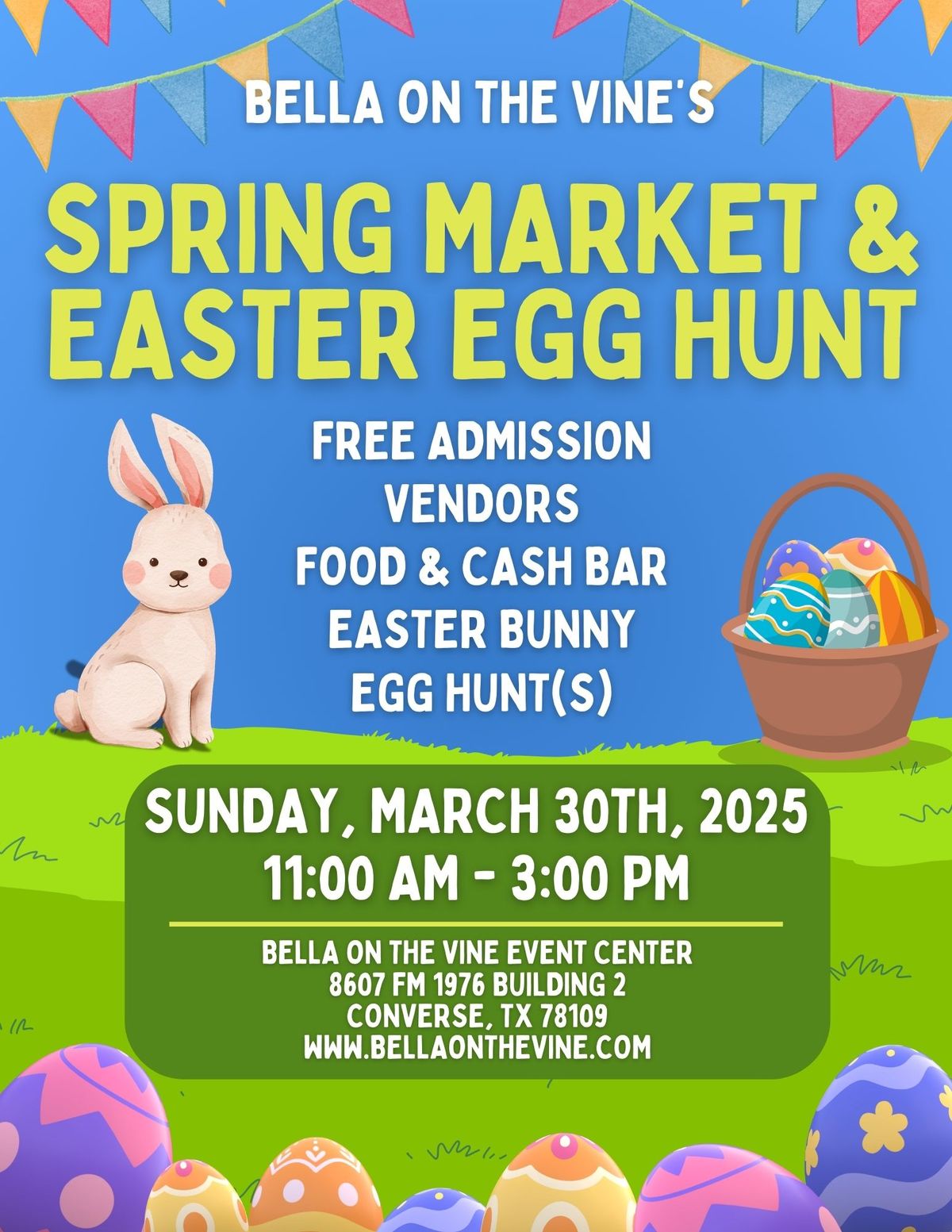 Spring Market & Easter Egg Hunt