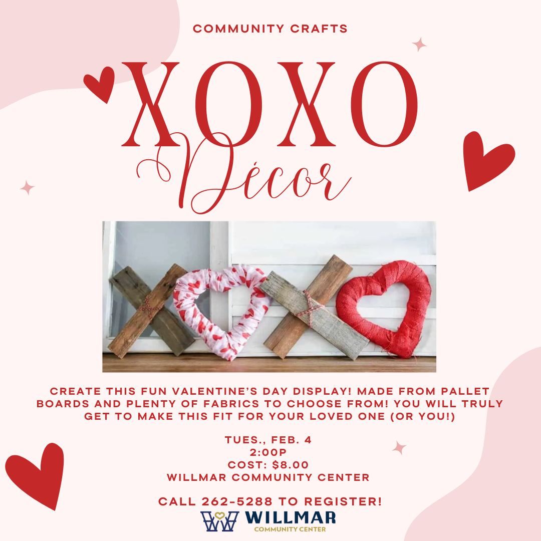 Community Crafts: XOXO