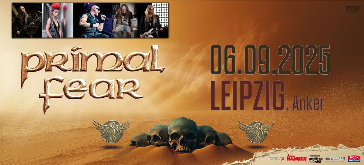 PRIMAL FEAR & Special Guest \/\/ Domination Tour 2025 \/\/ Leipzig