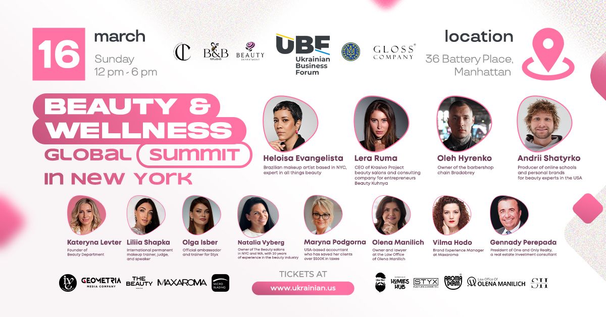 UBF BEAUTY WELLNESS GLOBAL SUMMIT IN NEW YORK