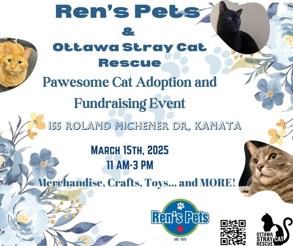 RENs Pets Kanata Centrum Adoption & Fundraising Event