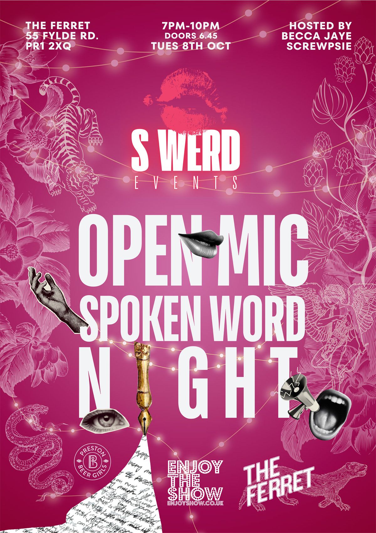 The S Werd (SPOKEN WORD OPEN MIC)