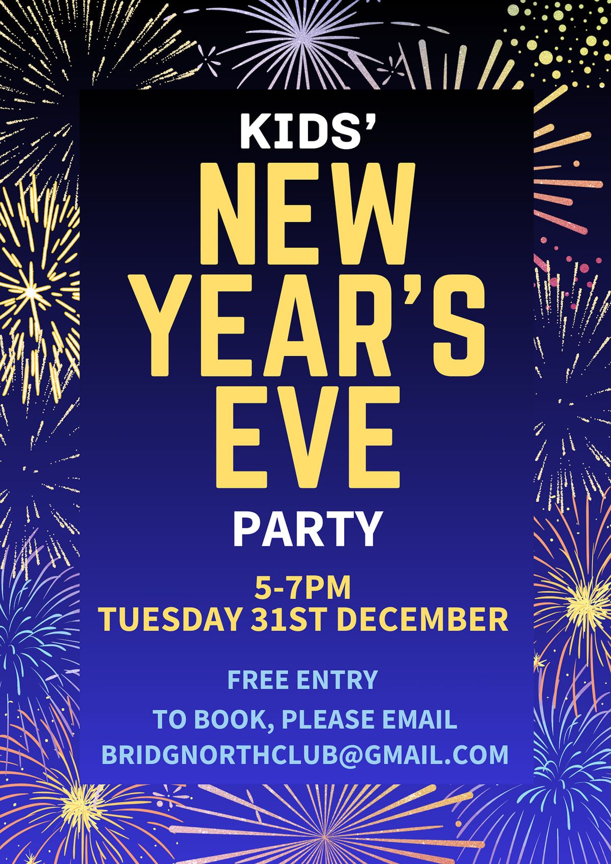 Kids' New Year's Eve party