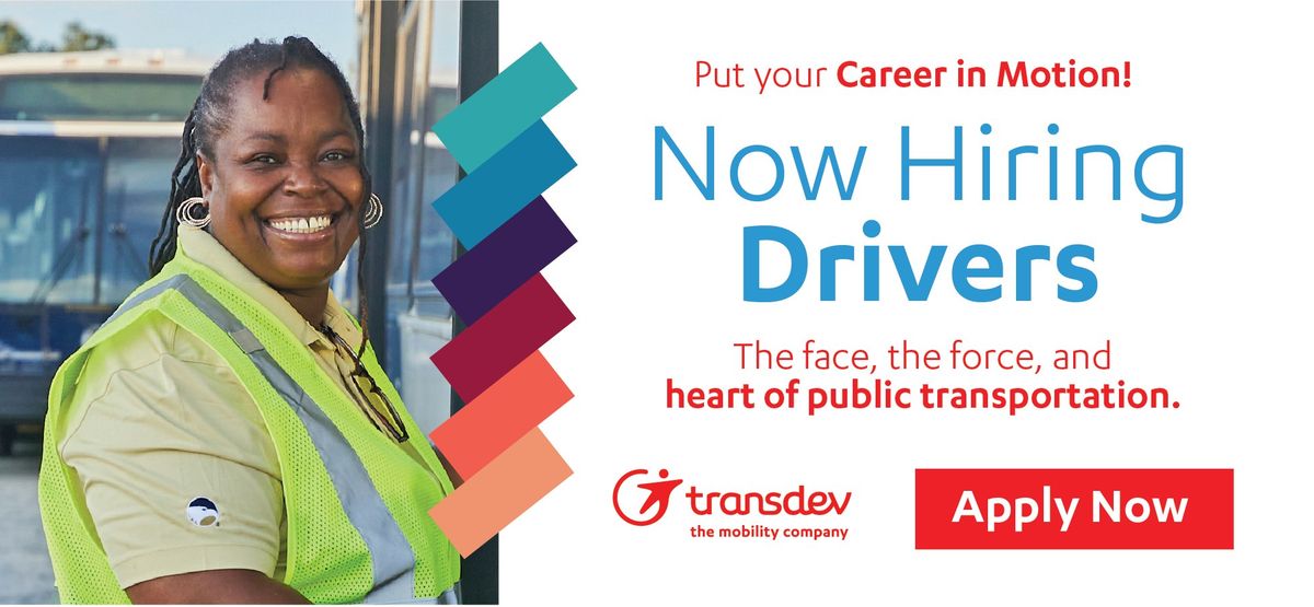 Transdev CDL Bus Driver Hiring Event in Baltimore, MD