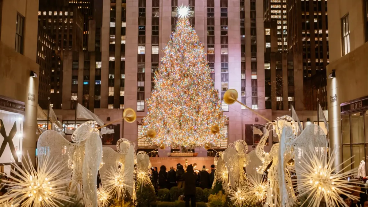 Visit to Rockefeller Center \ud83c\udf84