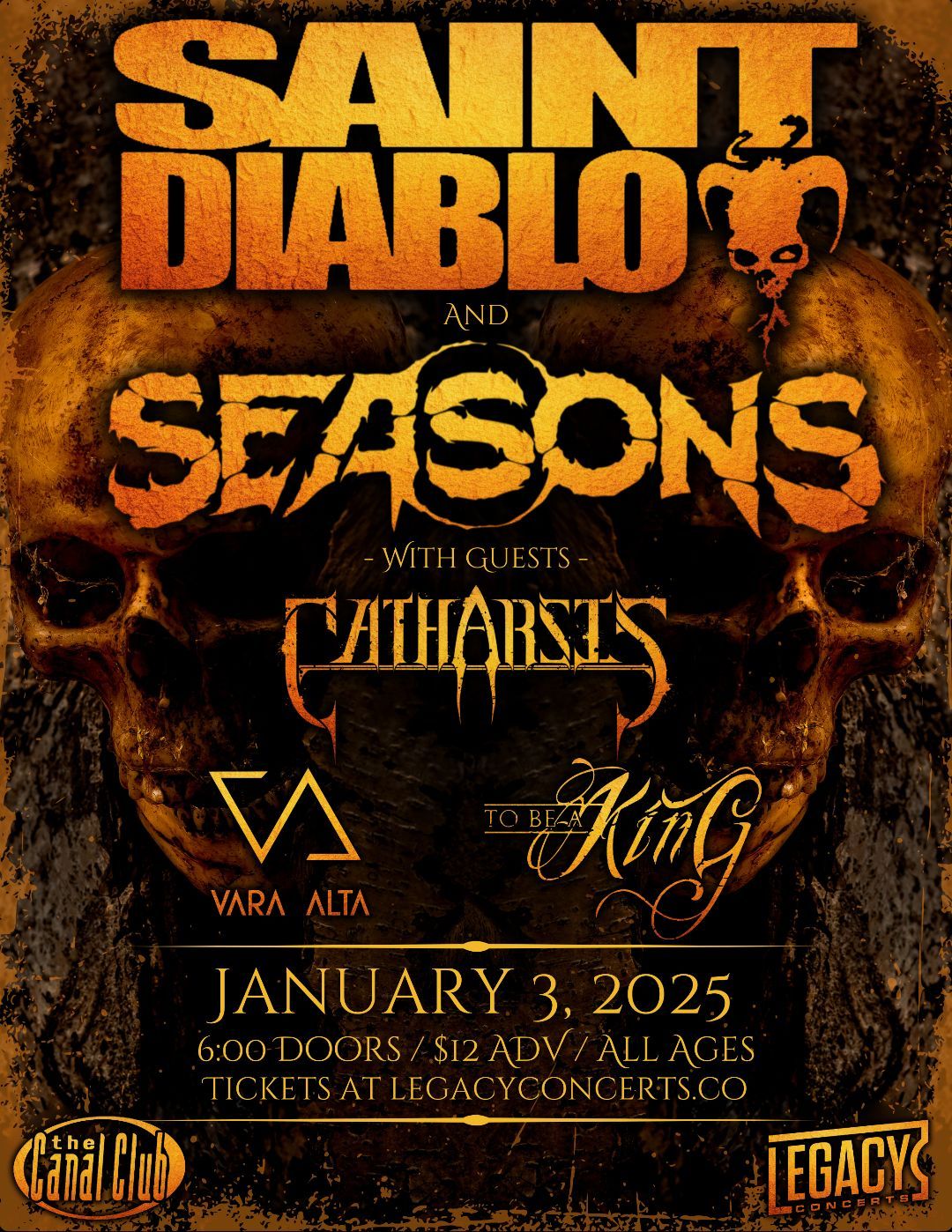 Saint Diablo, Seasons