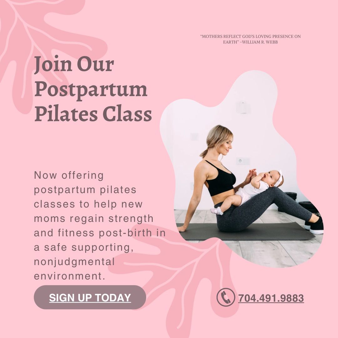 Pilates For Postpartum Moms