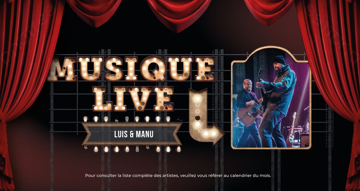 Luis & Manu \u2022 Musique live \u2022 Rock Classics \ud83d\ude0e\ud83e\udd18 