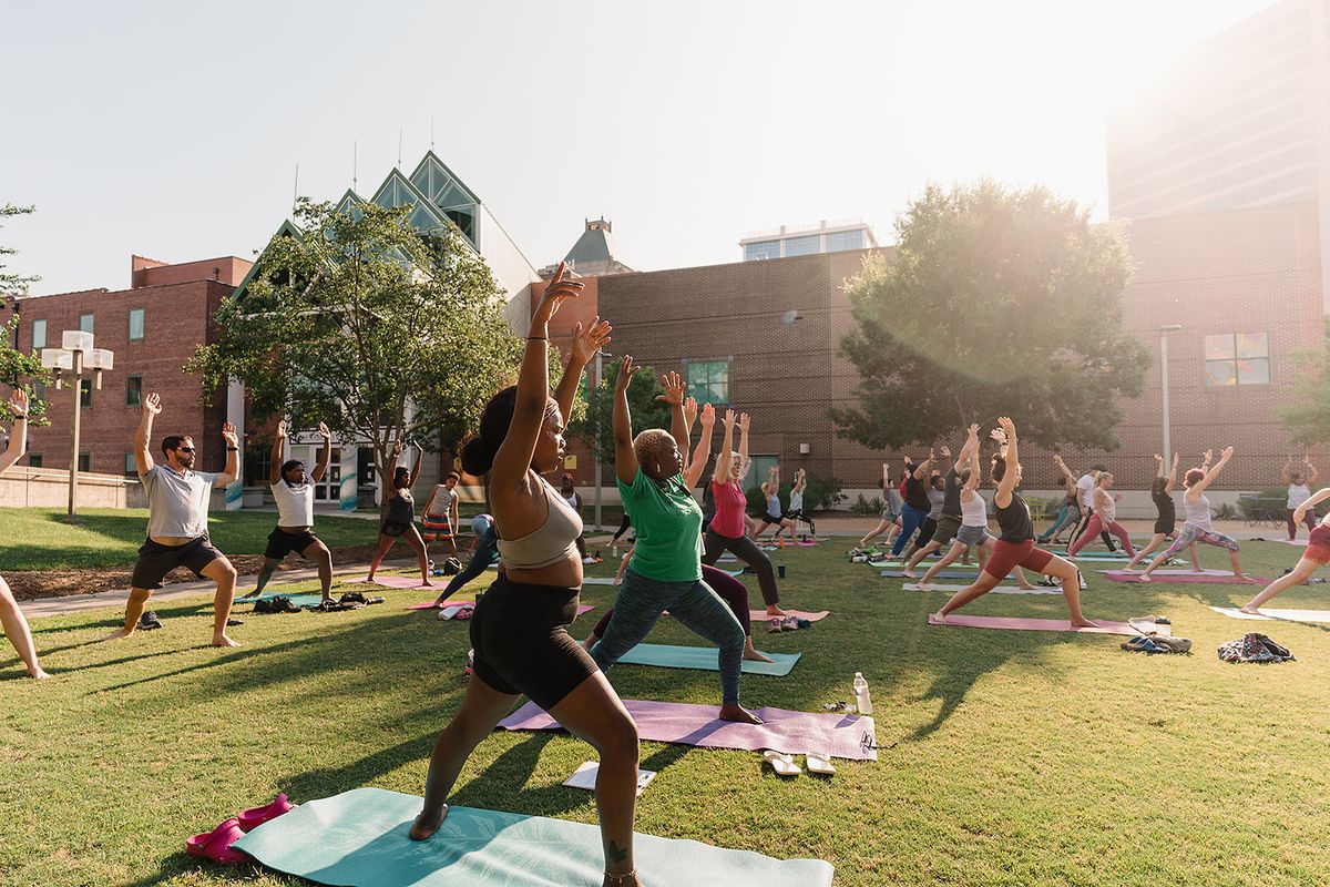 Power Flow with Greensboro Power Yoga