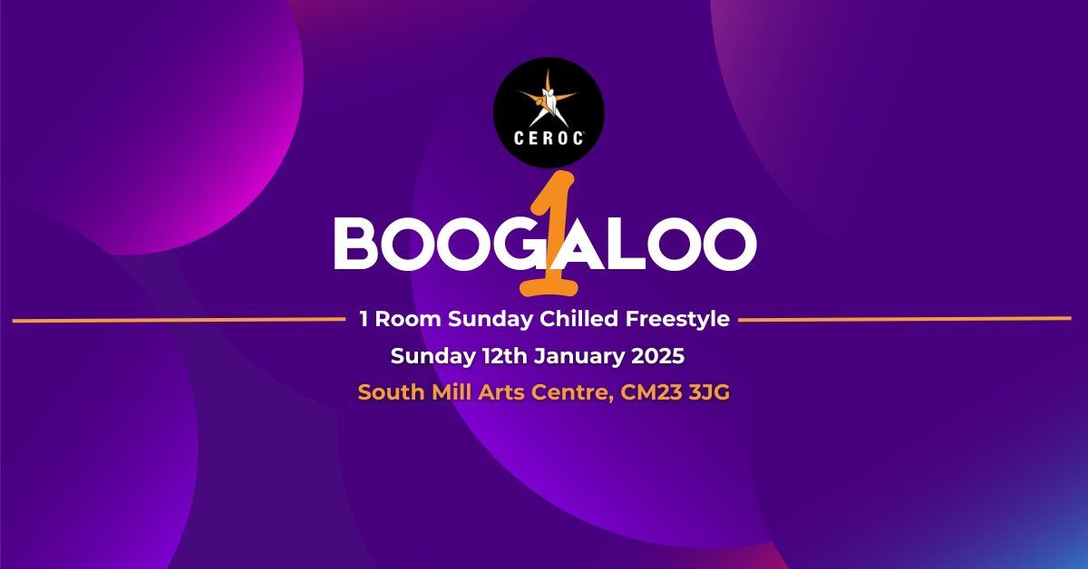 BoogaIoo 1 Sunday Afternoon Freestyle - Sunday 12th January 2025