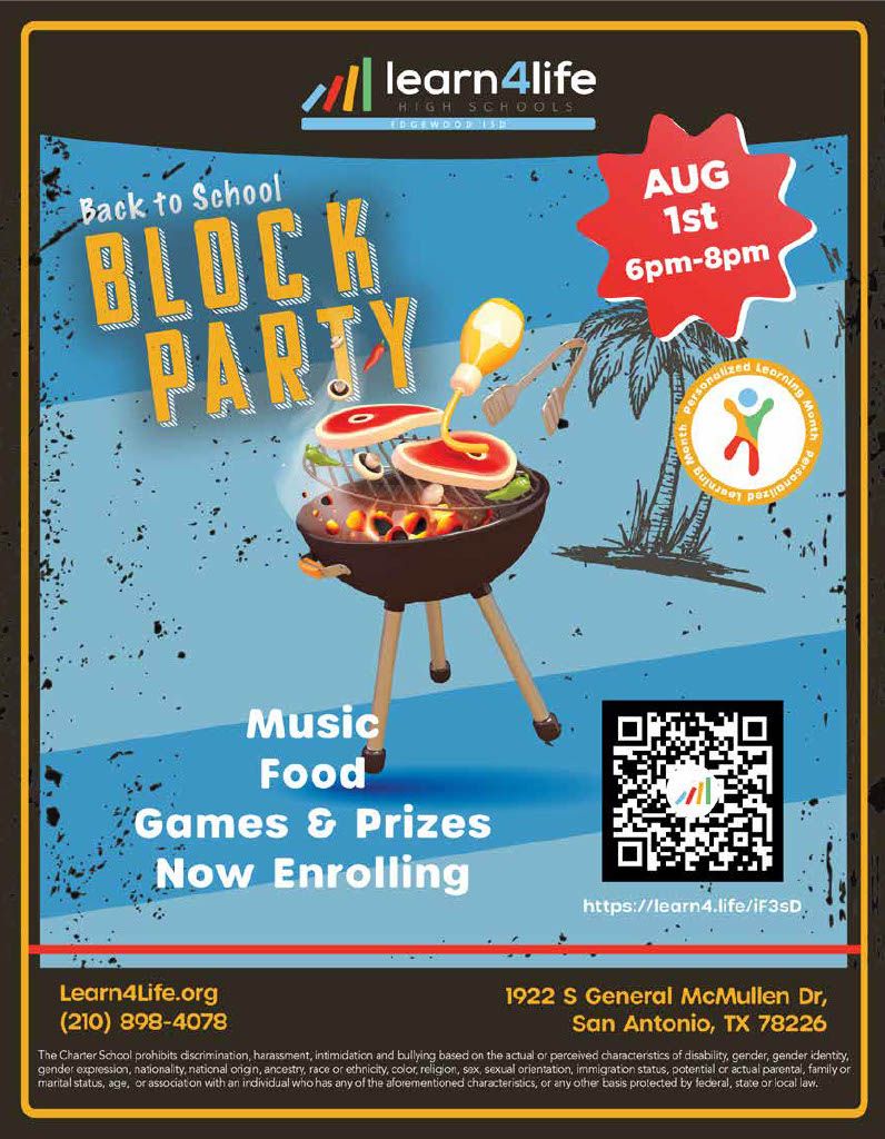 Edgewood, San Antonio (TX) Back to School Block Party