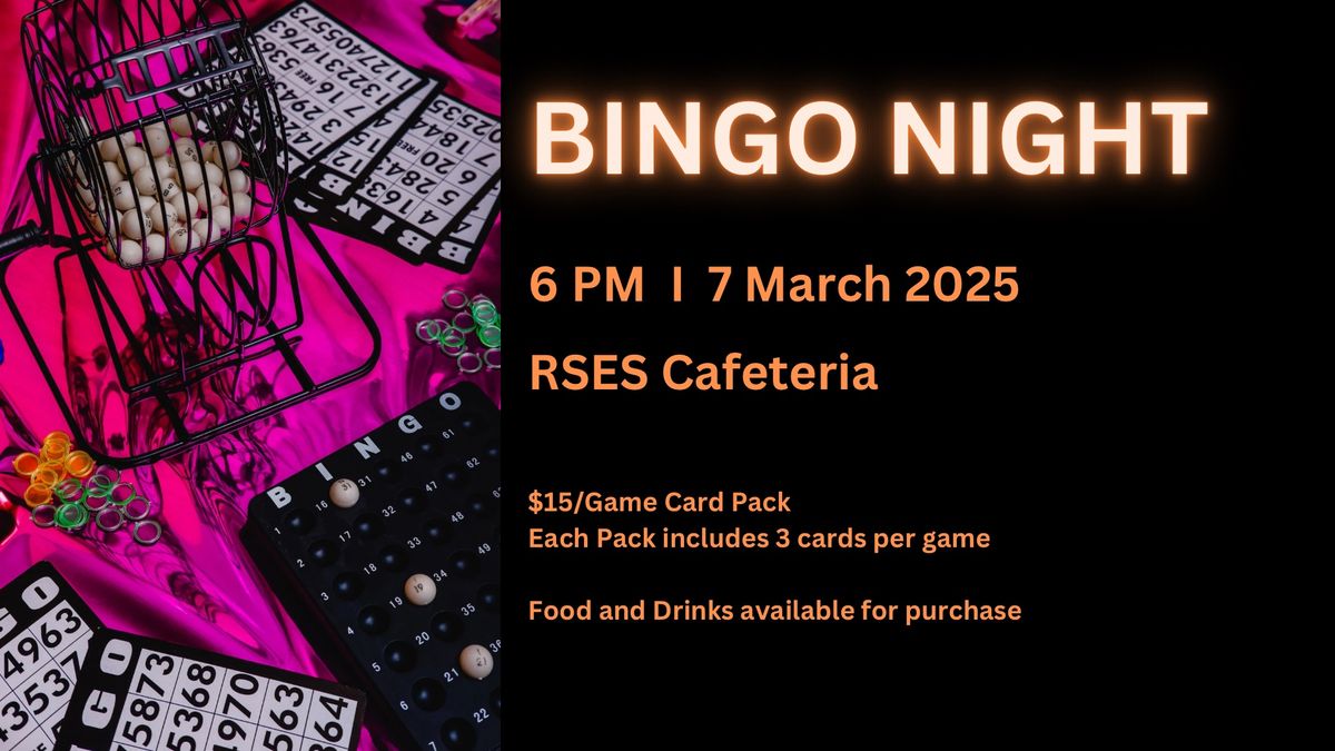 RSES BINGO NIGHT