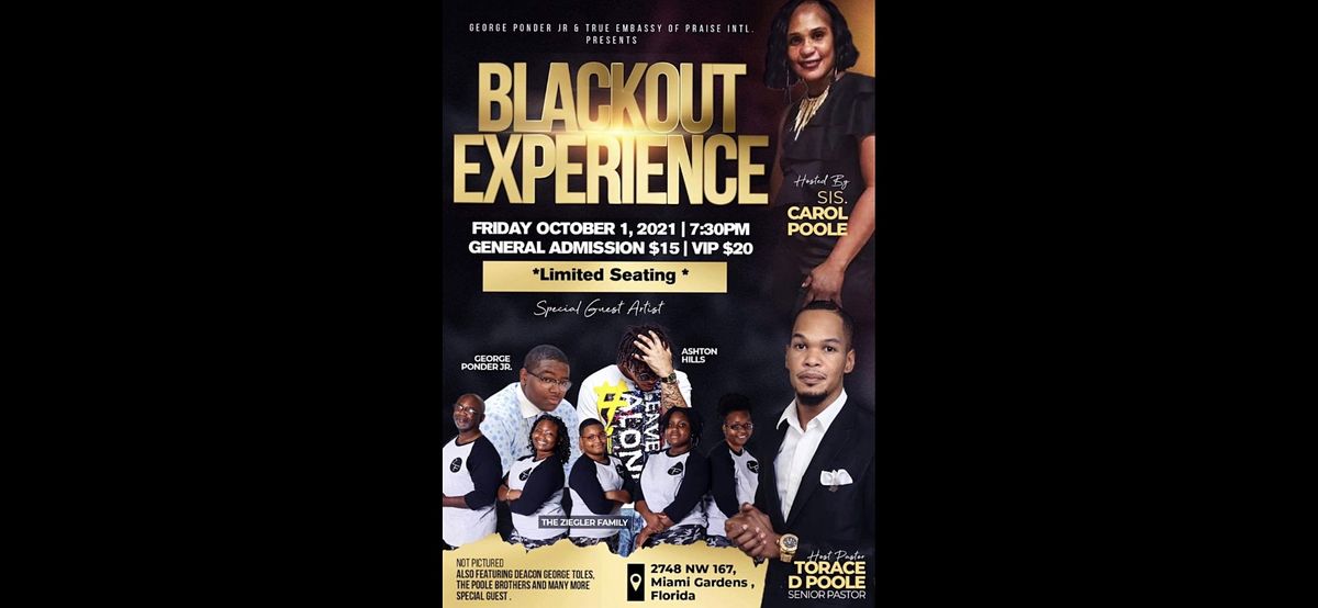 George Ponder Jr & True Embassy Of Praise Presents