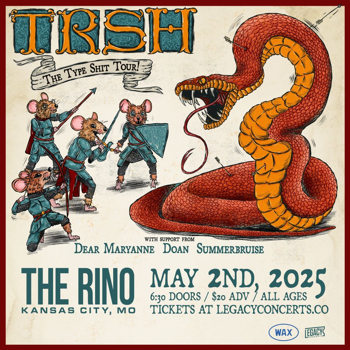 TRSH at The Rino