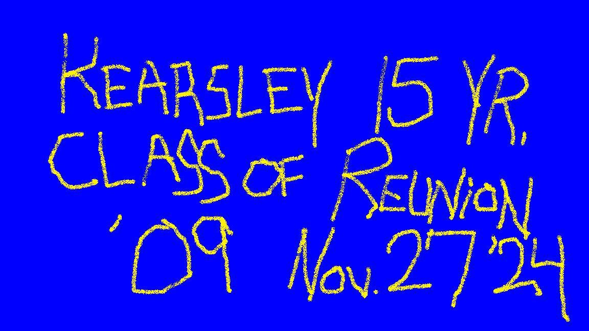 15 Year Reunion - Kearsley Class of 2009