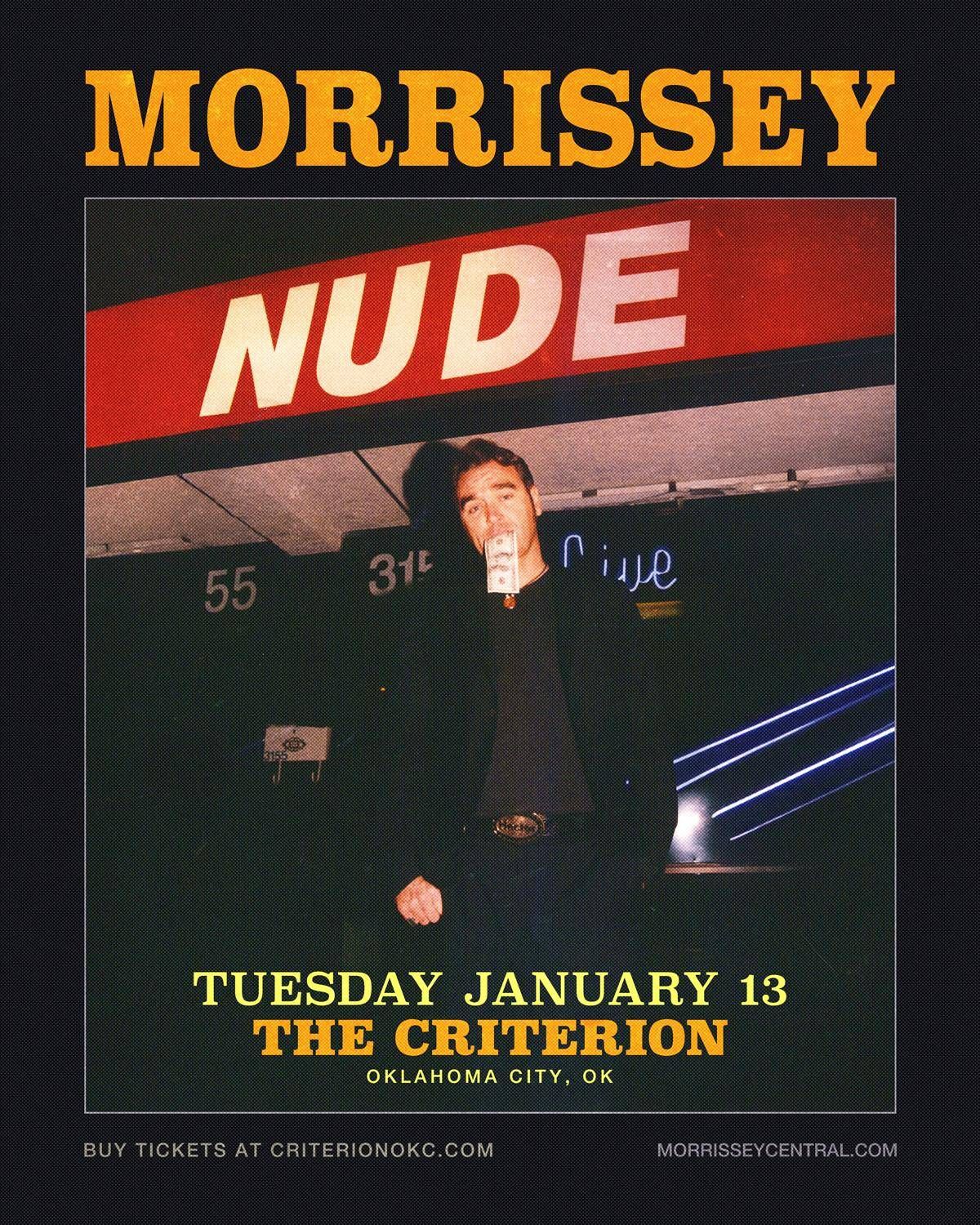 Morrissey in Oklahoma City
