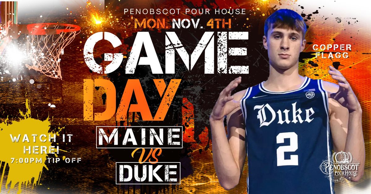 UMaine vs Duke - Cooper Flagg Viewing Party