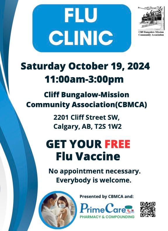 CBMCA Flu Clinic - Free Flu Vaccine