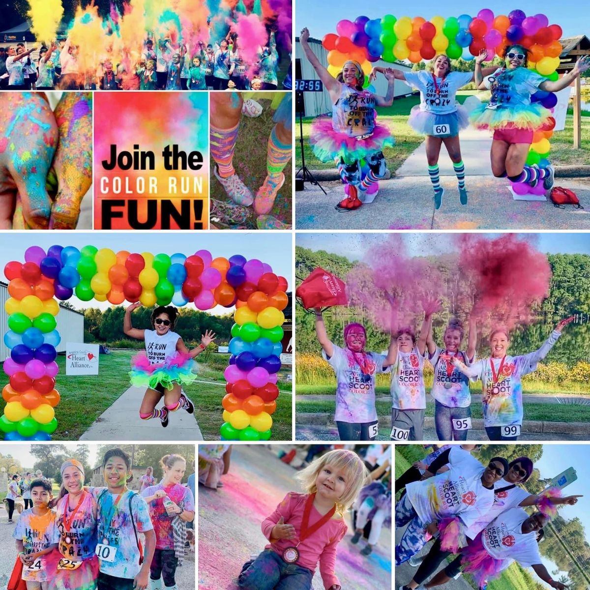 Heart Scoot Color Run 2024