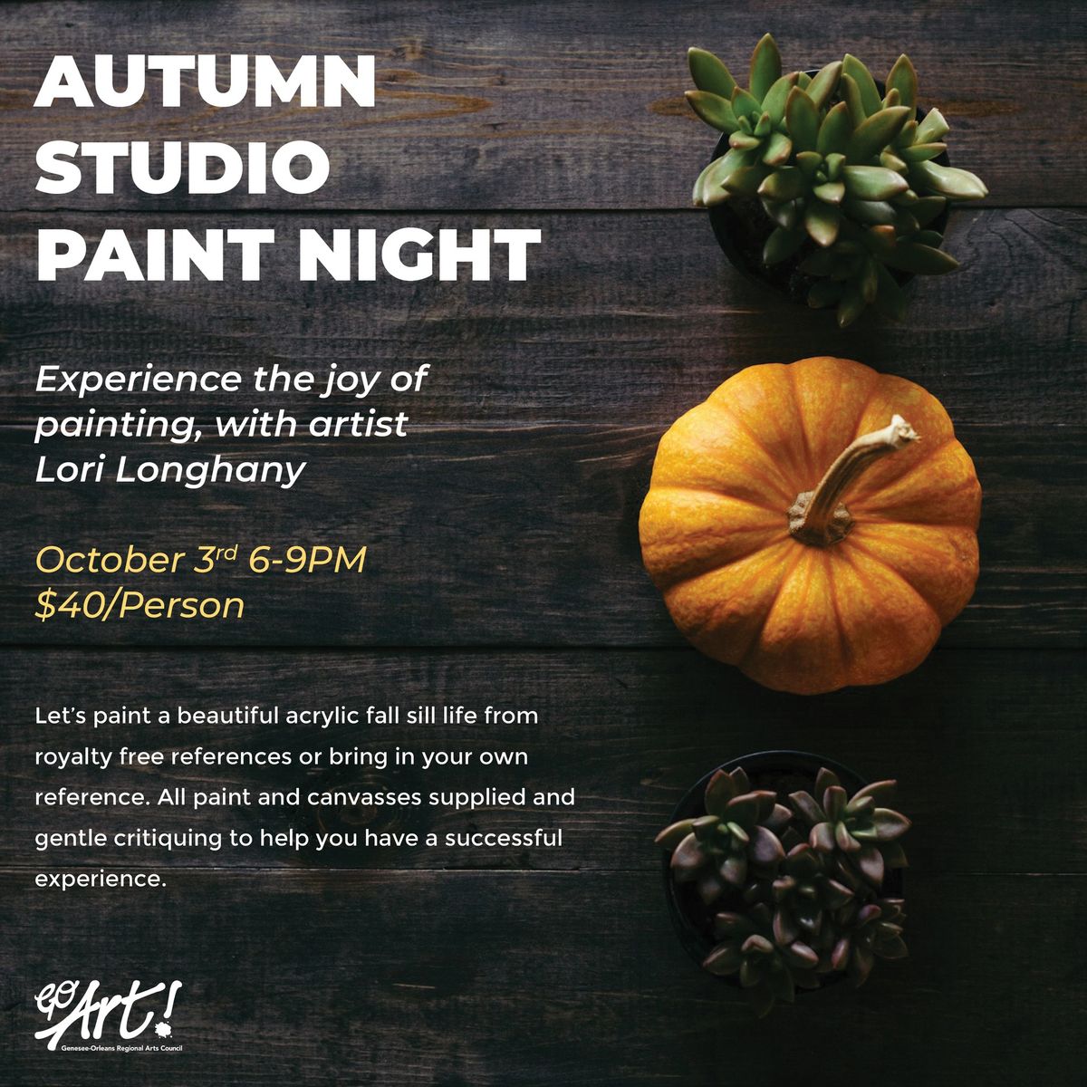 Autumn Studio Paint Night