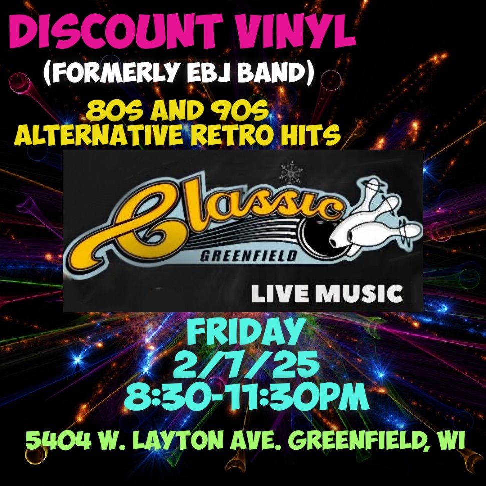 Retro Alternative with Discount Vinyl!!!