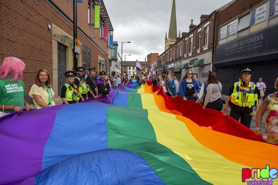 Wakefield Pride 2022, Borough Road, Wakefield, WF1 3, United Kingdom