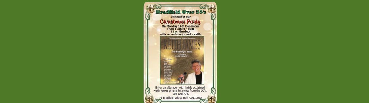 Bradfield Over 55\u2019s Christmas Party