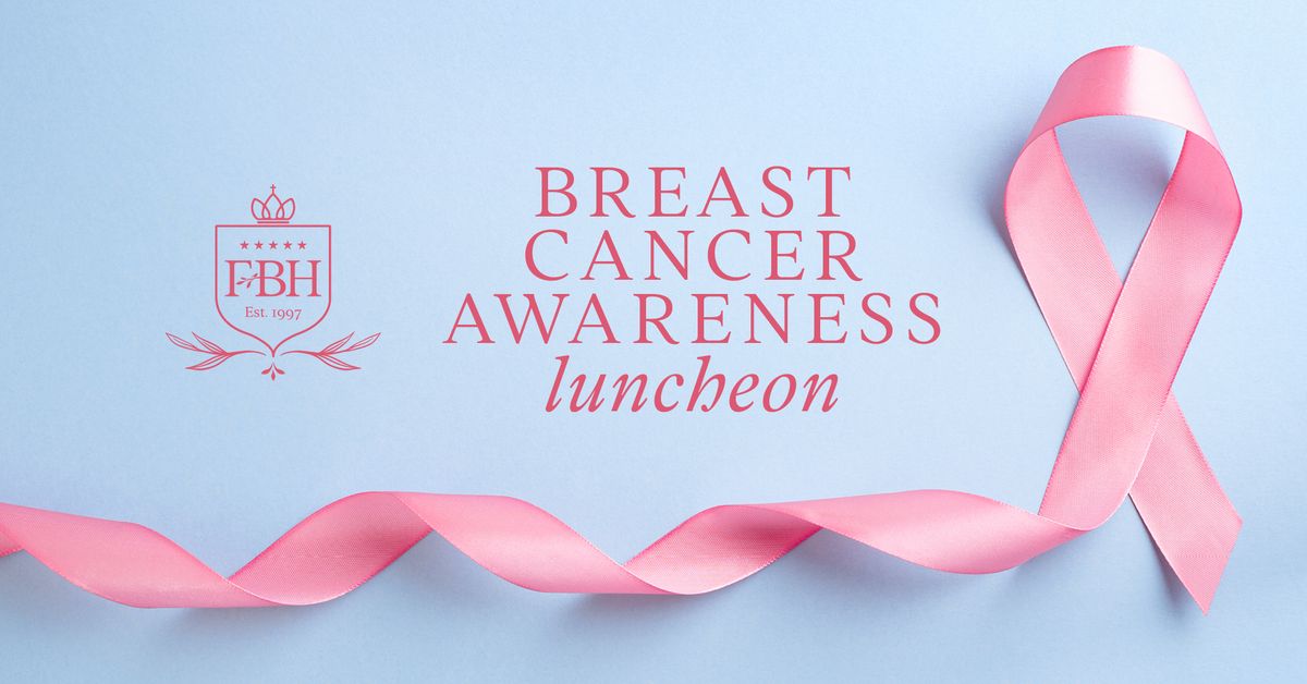 Breast Cancer Awareness Luncheon at Fairlawns